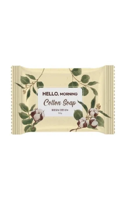 Мило тверде Hello, Morning Cotton 150 г