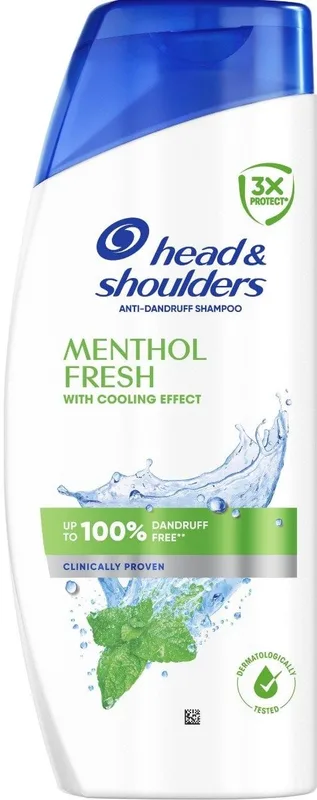 Шампунь проти лупи Head & Shoulders Свіжа м'ята