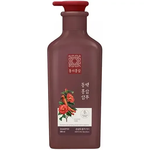 Шампунь для волосся Dong Ui Hong Sam Ginseng Therapy Shampoo with Camelia for Anti-loss Hair відновлюючий 500 мл