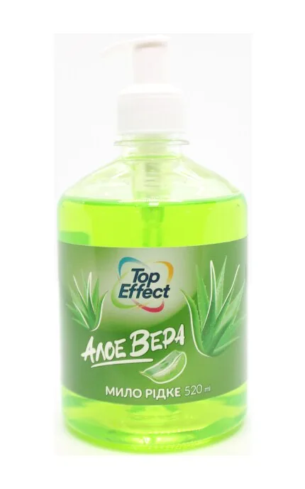 Мило рідке Top Effect Алое Вера 520 мл
