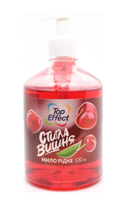 Мило рідке Top Effect Стигла Вишня 520 мл