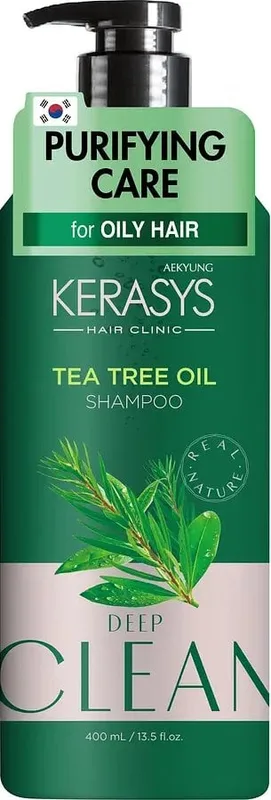 Шампунь для волосся KeraSys Real Natural Purifying Tea Tree Oil 400 мл