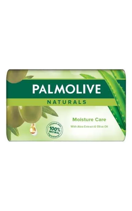 Мило тверде Aloe extract&Olive oil Moisture care Naturals Palmolive 150 г