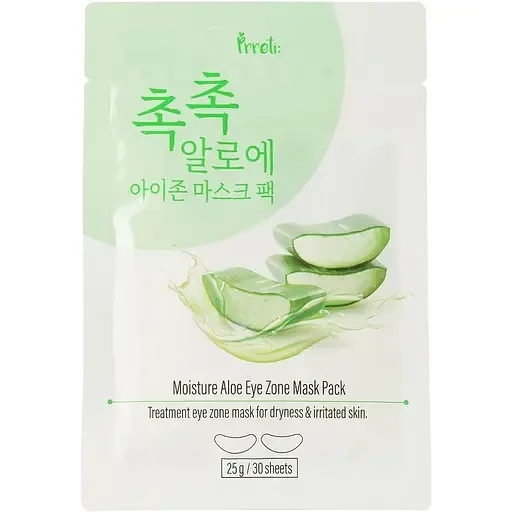 Патчі для зони під очима Prreti Moisture Aloe Eye Zone Mask Pack 30 шт.