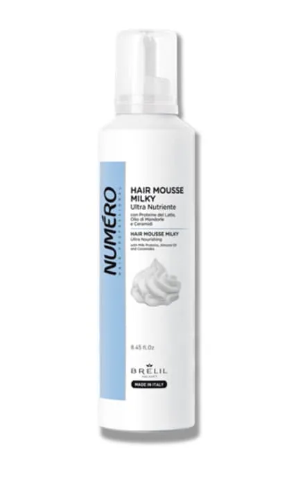 Мус для волосся Brelil Numero Milky Hair Mousse 250 мл