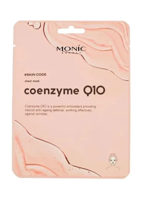 Тканинна маска #Skin Code Sheet mask Coenzyme Q10, 25 мл Monic Beauty (317242094)