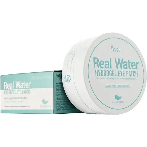 Гідрогелеві патчі для очей Prreti Real Water Hydrogel Eye Patch зволожувальні 60 шт.