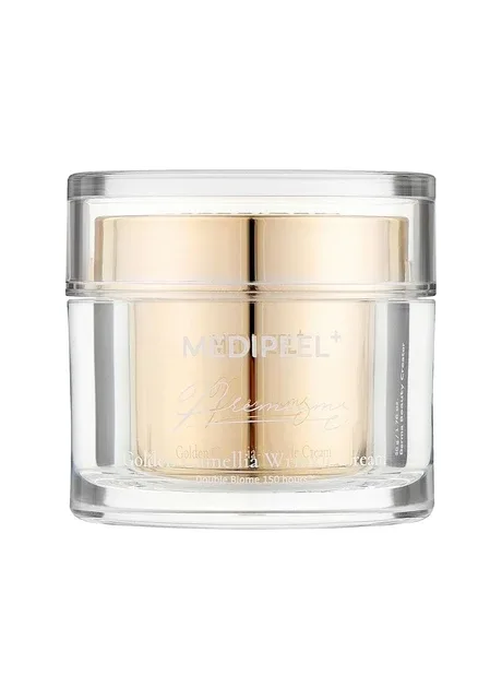 Medi-Peel Крем MEDI PEEL PEPTIDE 9 GOLDEN CAMELLIA WRINKLE CREAM із екстрактом золота для пружності та боротьби зі старінням шкіри, 50 мл — Крем, Південна Корея (294058446)