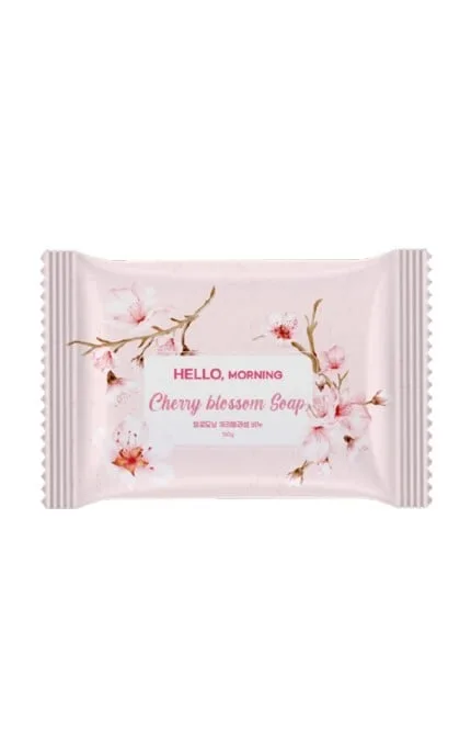 Мыло твердое HELLO, Morning Cherry Blossom 150 г