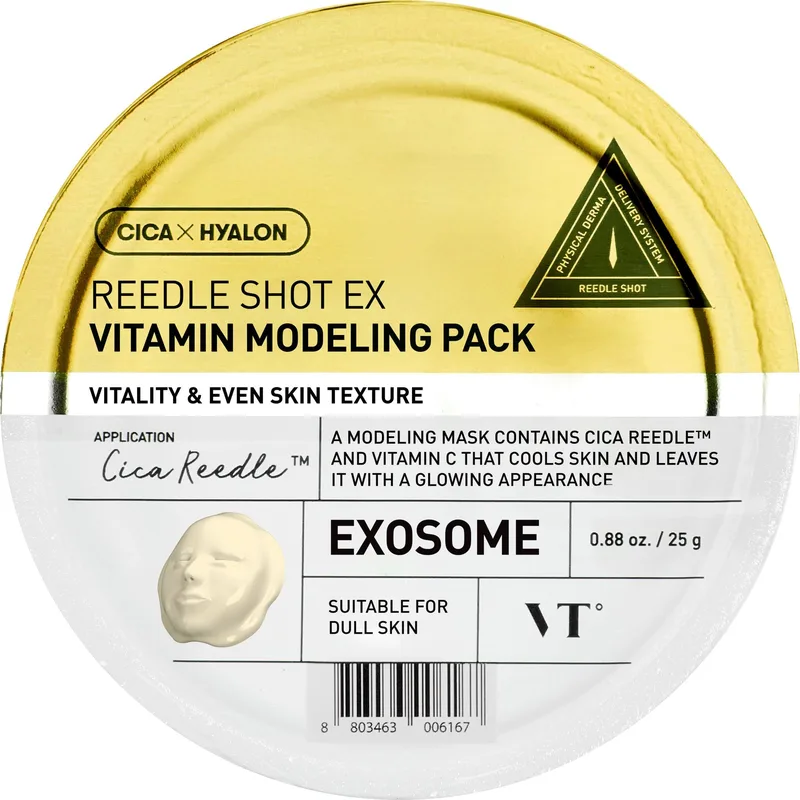 Маска для обличчя VT Cosmetics Reedle Shot EX Modeling Pack альгінатна з мікроголками та вітаміном С, 25 г