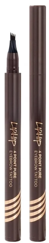 Олівець для брів LIPHIP Matte Slim Eyebrow Pencil 01 Dark Brown