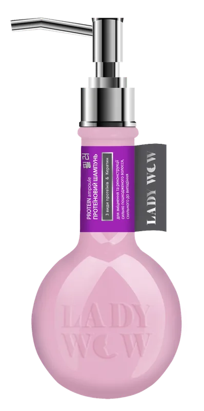 Шампунь для волосся Lady Wow Протеїновий Protein Ampoule, 350 мл