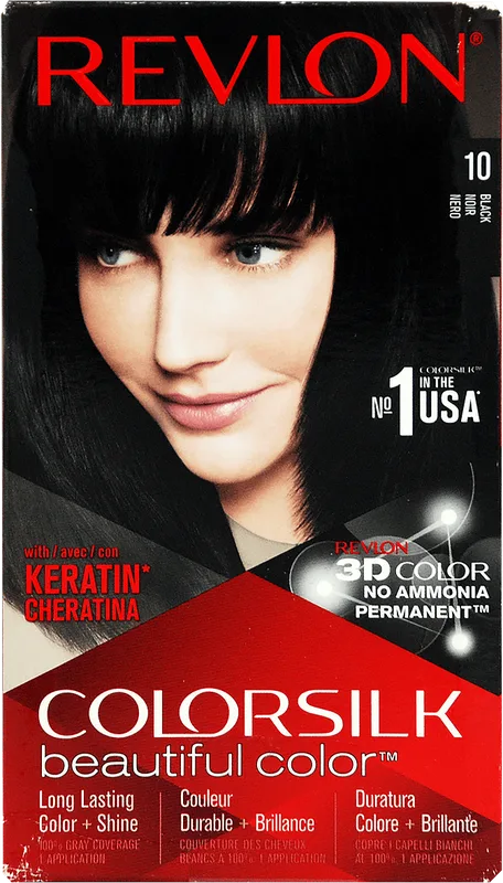 Фарба для волосся REVLON Colorsilk № 010 Black