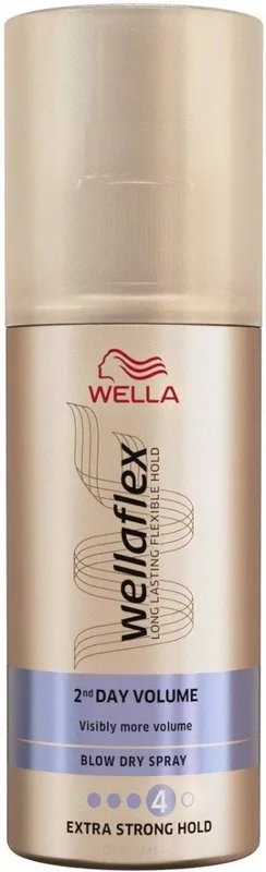 Спрей WELLAFLEX Об'єм до 2 днів для укладання волосся феном (фіксація 4) 150 мл