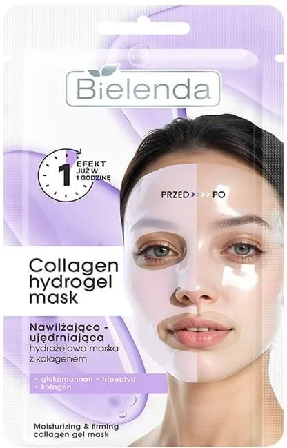 Маска для обличчя Bielenda Collagen Hydrogel з колагеном 1 шт.