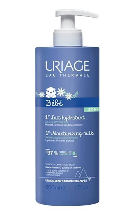 Молочко зволожувальне Uriage Baby 1st Moisturizing Milk для дитячої шкіри 500 мл