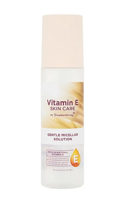Міцелярна вода Superdrug Vitamin E для нормальної та сухої шкіри 200 мл