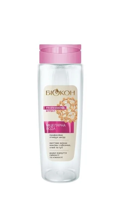 Міцелярна вода для зняття макияжу Біокон Professional Effect 400 мл