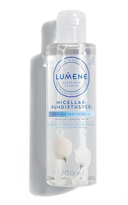Міцелярна вода для обличчя Lumene Klasikko 200 мл