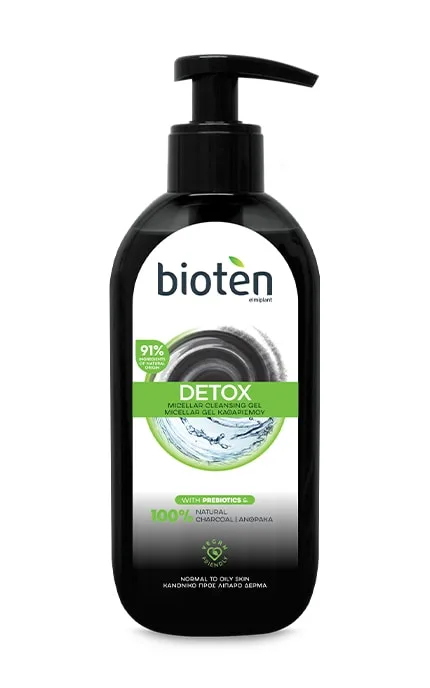 Міцелярний гель для вмивання Bioten Detox 200 мл