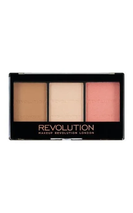 Набір для скульптурування обличчя Makeup Revolution Ultra Sculpt&Contour Ultra Fair C01 3 відтінки