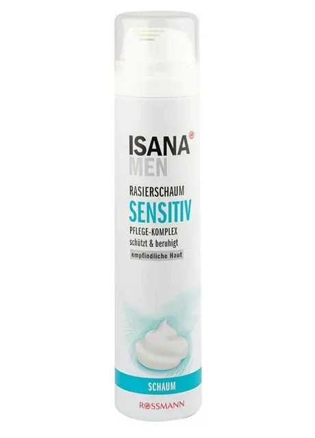 Піна для гоління чоловіча Sensitiv 300 мл Isana (296716629)