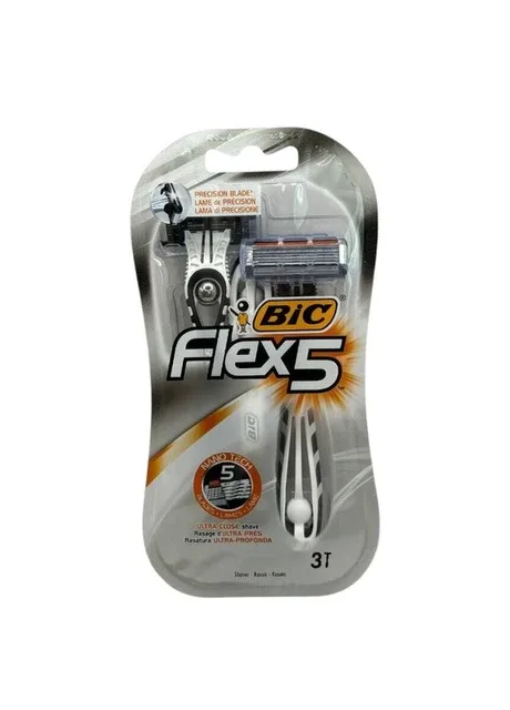 Станки для гоління BIC Flex 5 Comfort 3 шт. No Brand (363116483)