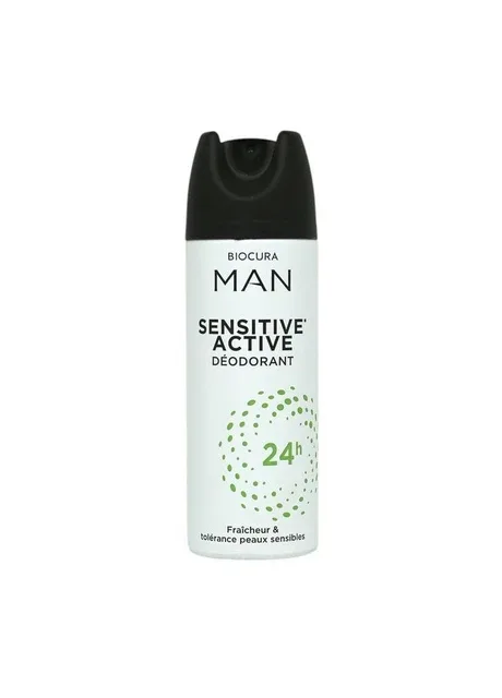 Дезодорант для тіла Sensitive Active 200 мл Biocura (397293007)