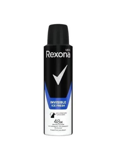 Дезодорант-аерозоль MEN Clear Ice 150 мл Rexona (409212628)