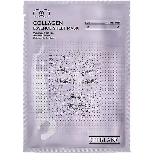 Тканинна маска-есенція Steblanc Collagen Essence Sheet Mask з колагеном, 25 г