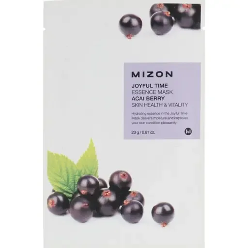 Тканинна маска для обличчя Mizon Joyful Time Essence Mask Acai Berry, 23 мл