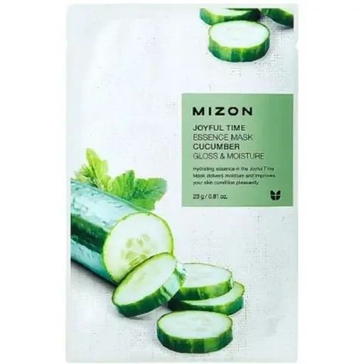 Маска для обличчя з огірковим екстрактом Mizon Joyful Time Essence Mask Cucumber 23 г