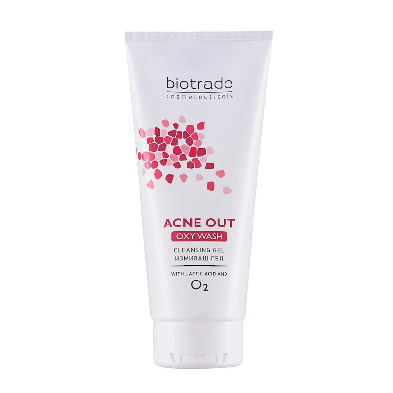 Гель очищуючий BIOTRADE Acne Out (Біотрейд Акне Аут) проти вугрового висипу Кисневе вмивання
