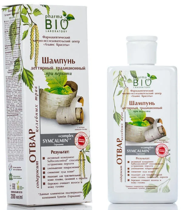 Шампунь Pharma BIO Дегтярний проти лупи 200 мл