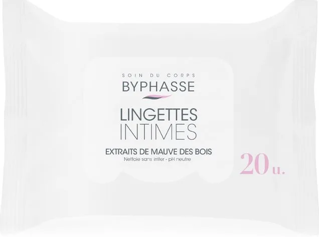 Серветки Byphasse (Біфас) для інтимної гігієни 20 шт
