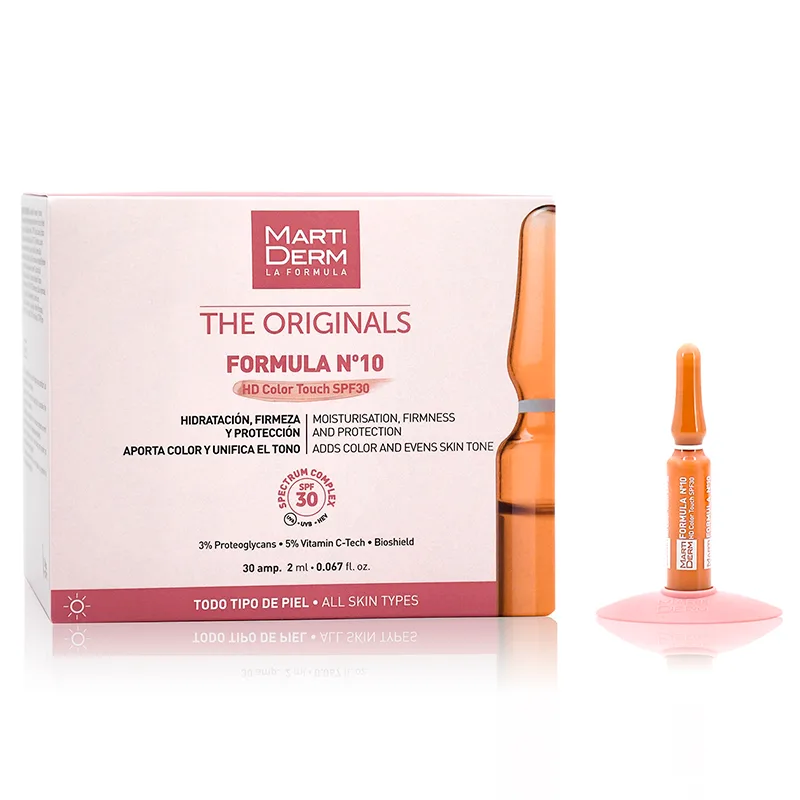 Ампули Martiderm (Мартідерм) Formula №10 HD Color Touch SPF30