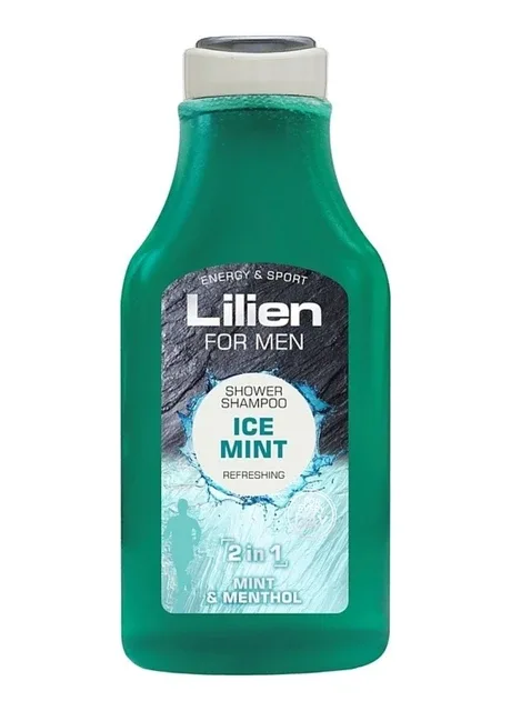 Гель для душу чоловічий 2 в 1 Ice Mint 350 мл Lilien (381387466)