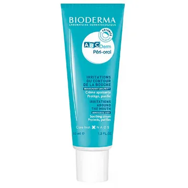 Крем АВСДерм для шкіри навколо рота відновлюючий Bioderma ABCDerm Peri Oral Irritations Around the Mouth Repair Cream