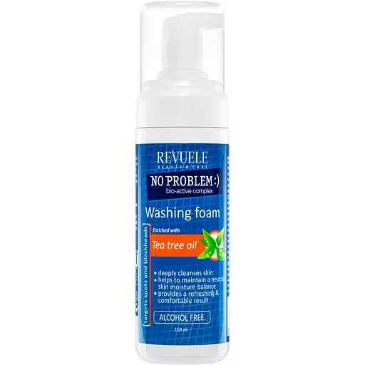 Пінка для вмивання Revuele No Problem Washing Foam with Tea Tree Oil, 150 мл