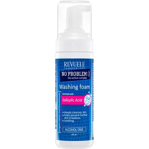 Пінка для вмивання Revuele No Problem Washing Foam with Salicylic Acid, 150 мл