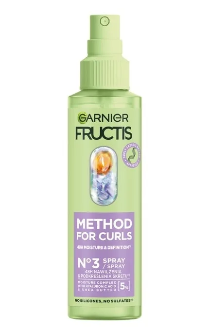 Незмивний спрей Garnier Fructis Curls Method для хвилястого та кучерявого волосся 150 мл