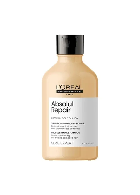 Шампунь для відновлення пошкодженого волосся Absolut Repair Gold Paris, 300 мл L'Oreal Professionnel (356176413)