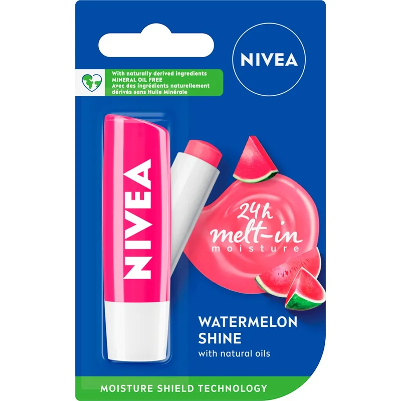 Бальзам-догляд для губ Nivea Watermelon Shine 4,8 г