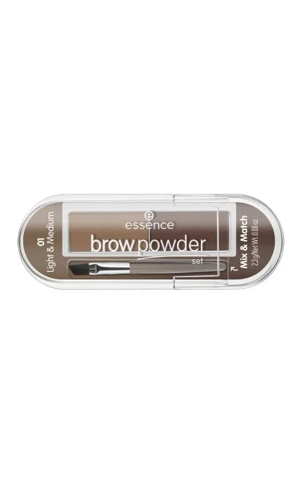 Набір тіней для брів Essence 01 Light&Medium 2,3 г