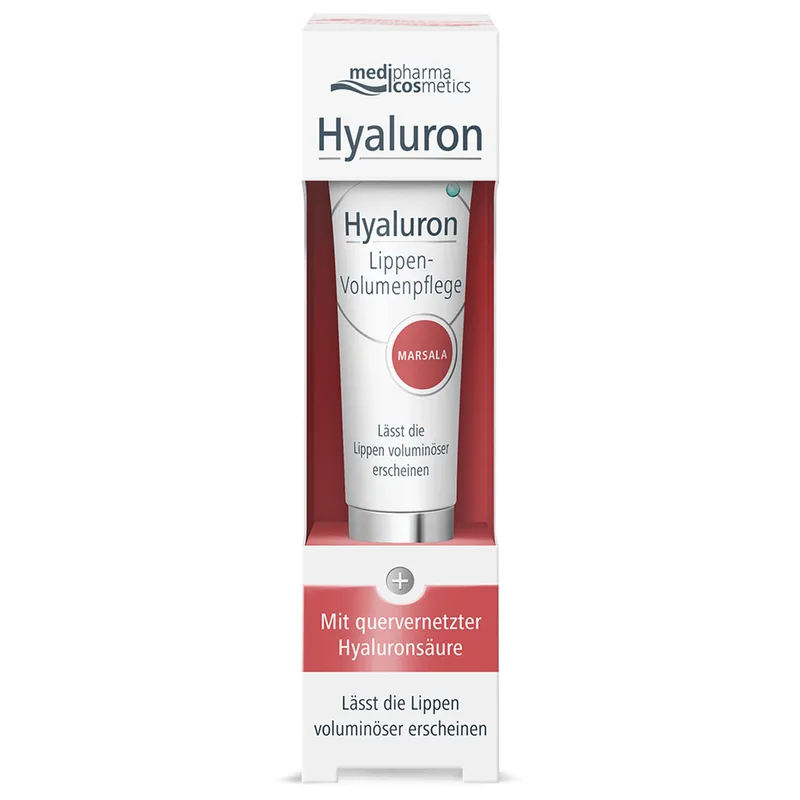 Бальзам HYALURON (Гіалурон) для об'єму губ Lip Booster (Ліп бустер) марсала 7 мл