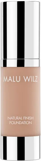 Malu Wilz Natural Finish Foundation - Тональна основа для обличчя