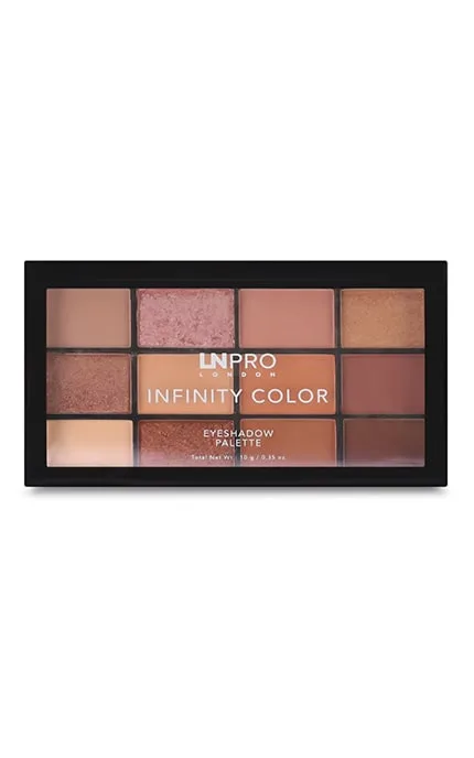 Набір тіней для повік LN Professional Infinity Color №102 Пряна карамель 10 г