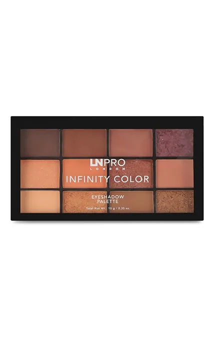Набір тіней для повік LN Professional Infinity Color №103 Рожеве золото 10 г
