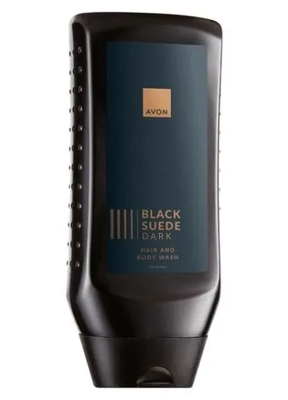 Шампунь-гель для душа Black Suede Dark для нього, 250мл Avon (305593732)