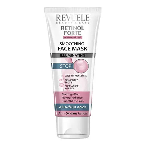 Розгладжувальна маска для обличчя Revuele Retinol Forte 80 мл